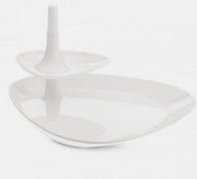 2 Tier Serving Stand - Melamine White  2 Tier Serving Stand - Melamine White 2 Tier Serving Stand - Melamine White The Chefs Warehouse By MG