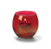 Candle Holder - Small Glass Bubbles Red The Chefs Warehouse By MG Candle Holder - Small Glass Bubbles Red Candle Holder - Small Glass Bubbles Red The Chefs Warehouse By MG