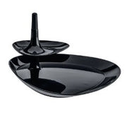 2 Tier Serving Stand - Melamine Black  2 Tier Serving Stand - Melamine Black 2 Tier Serving Stand - Melamine Black The Chefs Warehouse By MG