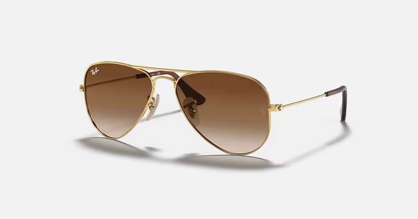 RayBan (RJ9506S) Aviator Junior Sunglasses, 50/13