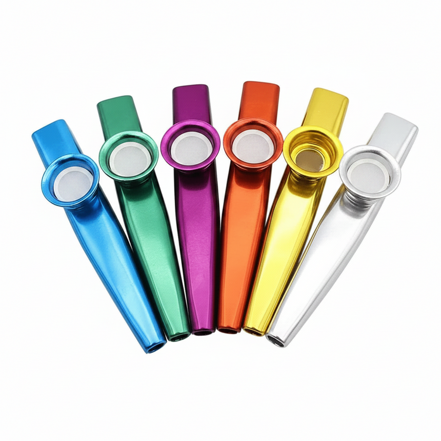 Metal Kazoo With 5 Diaphragms