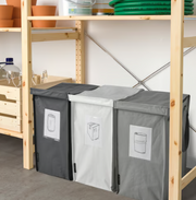 IKEA Dimpa Waste Sorting Bag Set Of 3