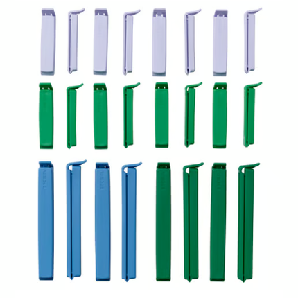 Ikea Bevara Sealing Clip Set Of 24 Mixed Colours