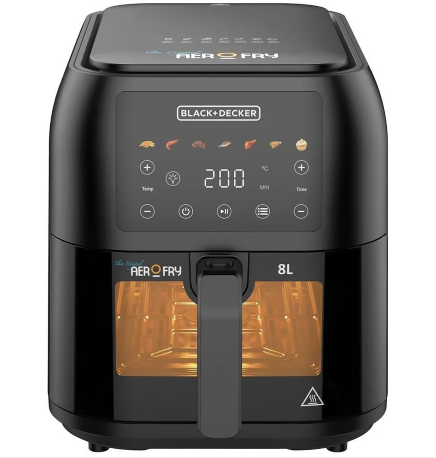 Black + Decker Aerofry 8L AirFryer 1700W