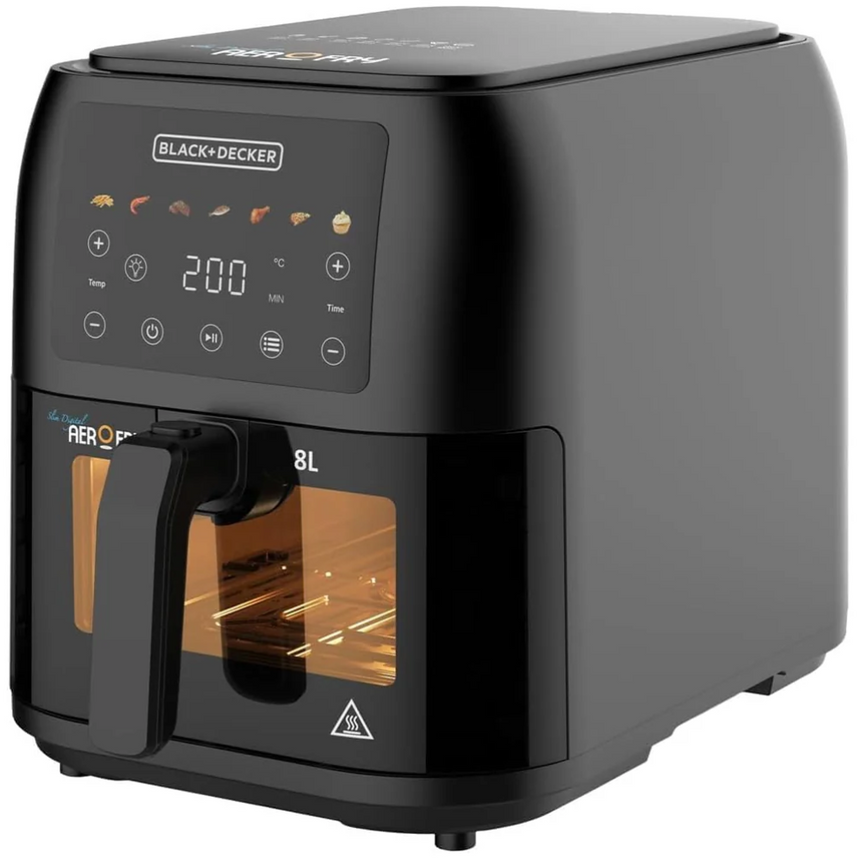 Black + Decker Aerofry 8L AirFryer 1700W