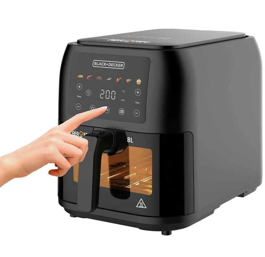 Black + Decker Aerofry 8L AirFryer 1700W