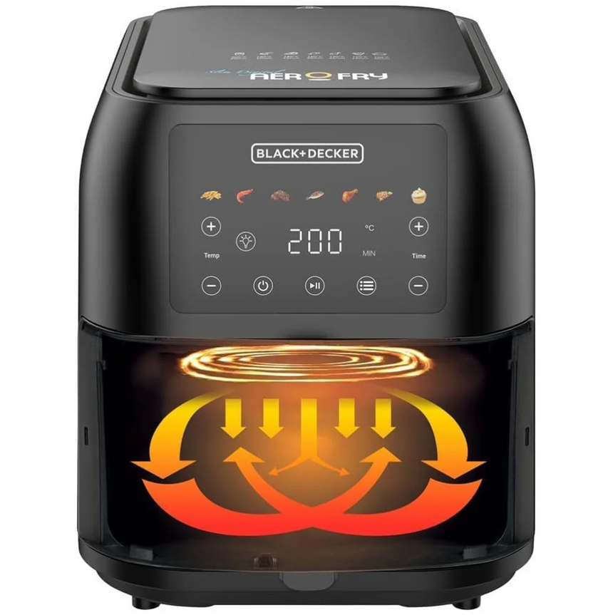 Black + Decker Aerofry 8L AirFryer 1700W