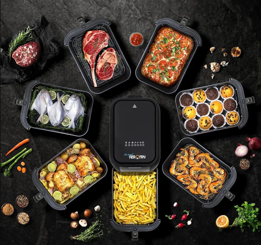 Black + Decker Aerofry 8L AirFryer 1700W