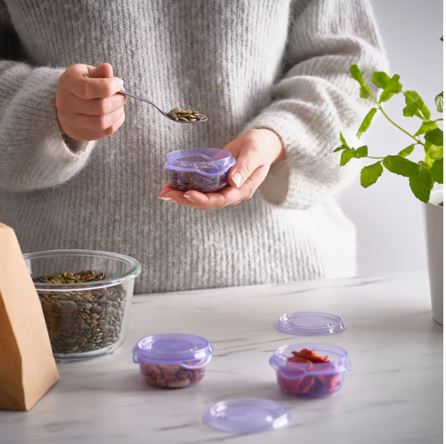 IKEA Food Container Set 70 ml Blue
