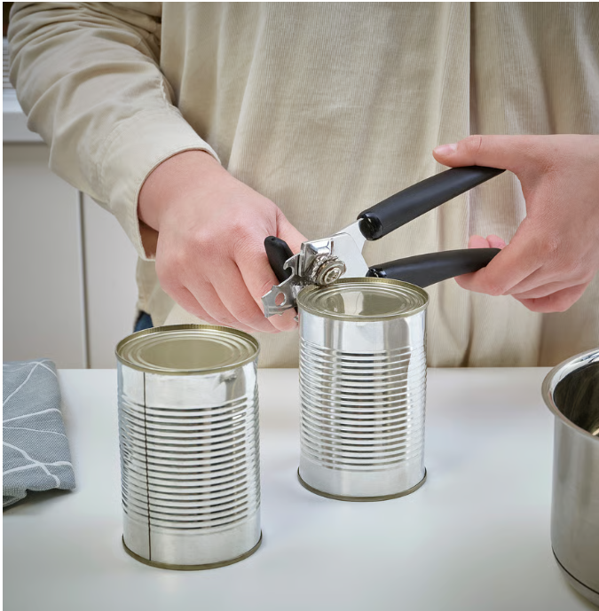 IKEA 365+ VÄRDEFULL Can Opener Stainless Steel Black
