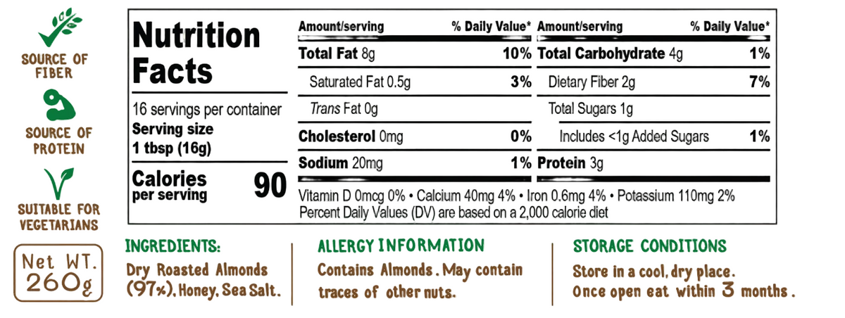Awesome Almond Butter 260g