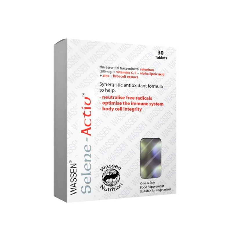 Wassen Selene Activ 200mcg Selenium Tablets