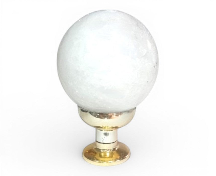 Polished Selenite Cleansing Sphere