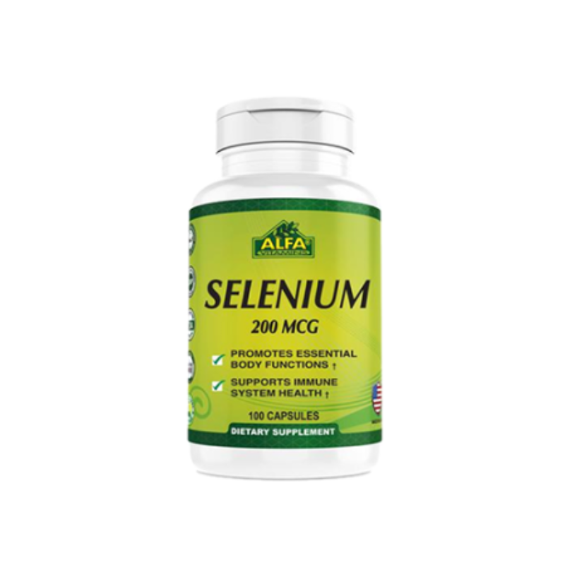 Selenium 200mcg 100 Cap