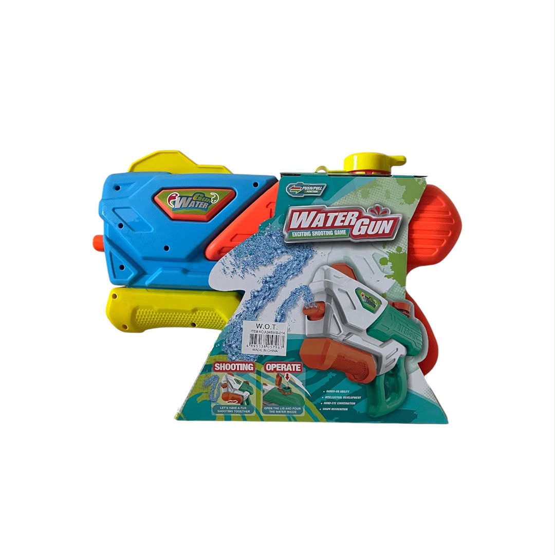 Kids Shooting Water Gun