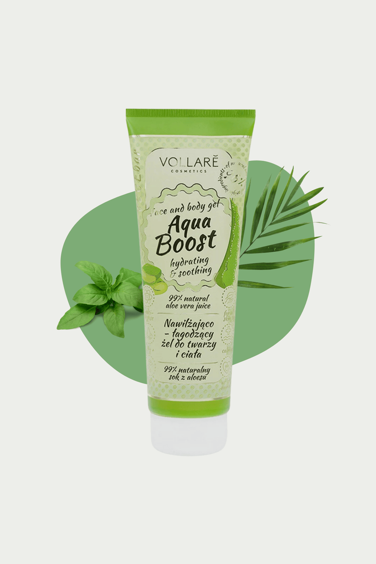 Vollare Natural Aloe Vera Gel 250 ml