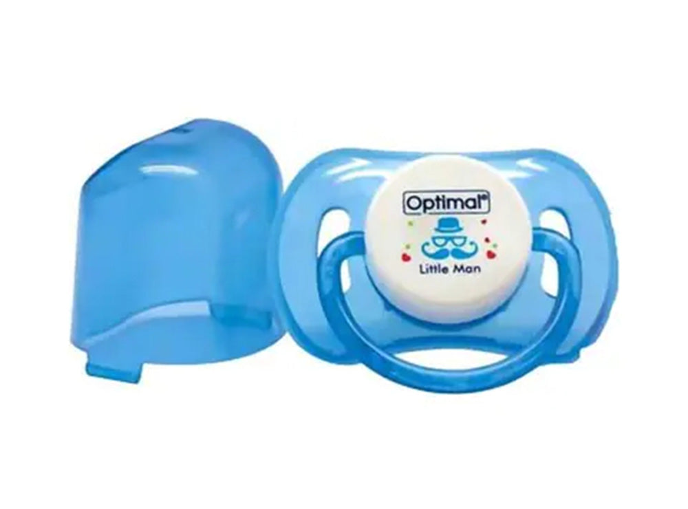 Optimal Baby Silicone Orthodontic Pacifier With Cover 0M+