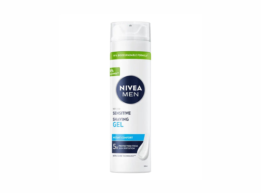 Nivea Shaving Gel Sensitive For Men 200 ml