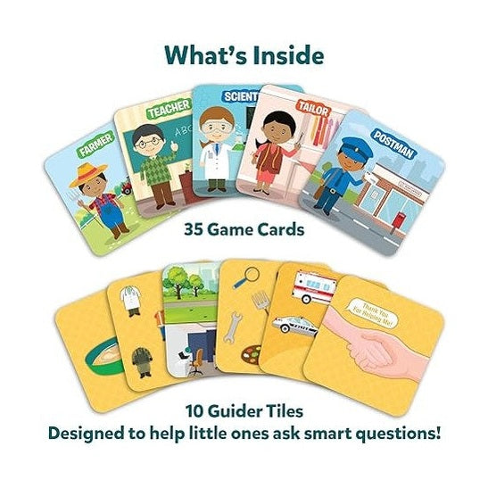 Skillmatics: Guess in 10 Junior Community Helpers Card Game by Skillmatics