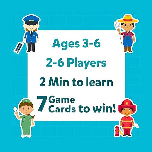 Skillmatics: Guess in 10 Junior Community Helpers Card Game by Skillmatics