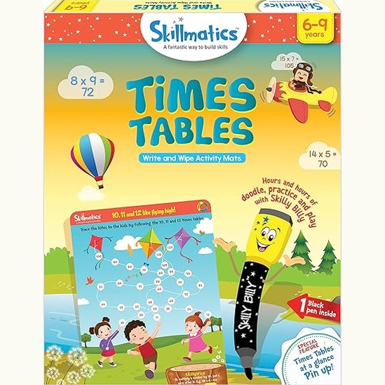 Skillmatics Time Tables by Skillmatics