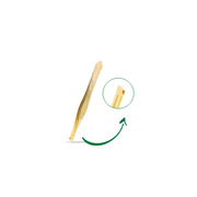 Slant Gold Tweezer
