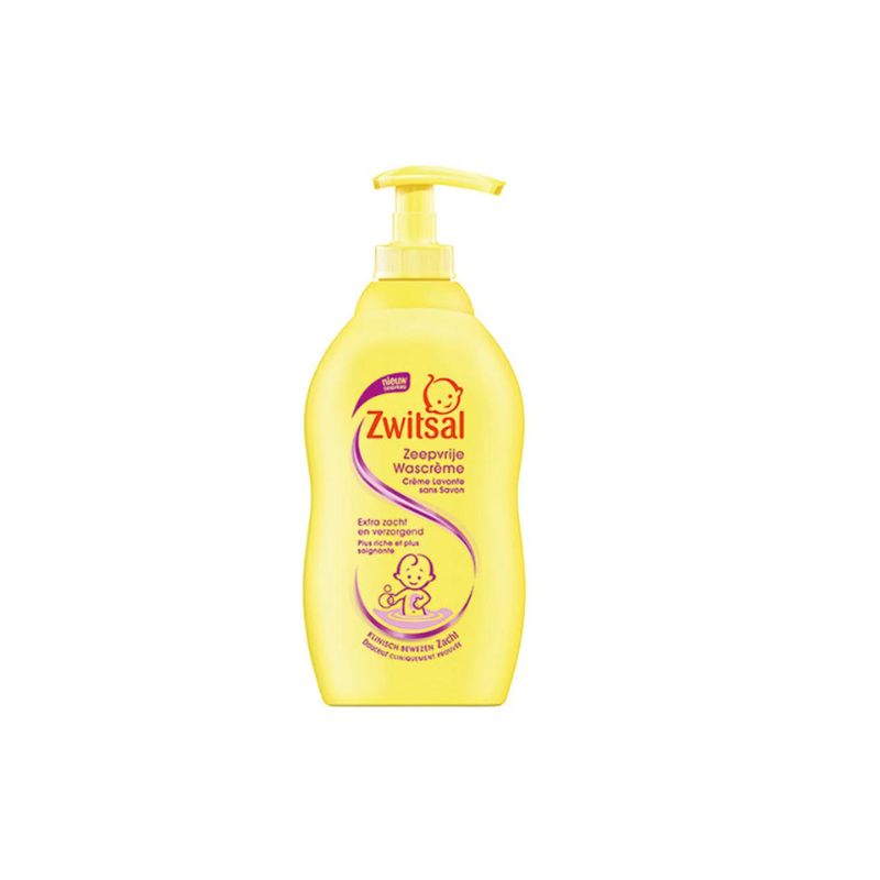 Zwitsal Soap-Free Washing Cream 400 mL