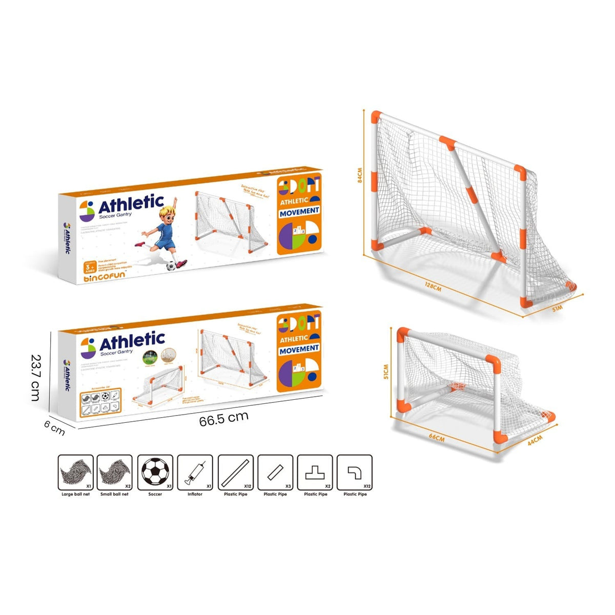 Kids Soccer Goal Set