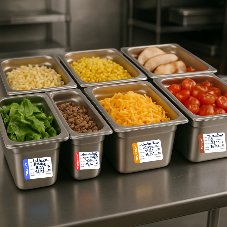 Food Identification Labelling Pack