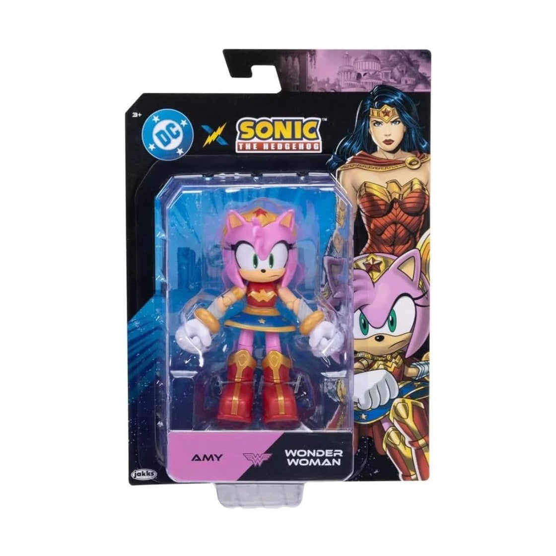 Sonic The Hedgehog DC Comics 5" Action Figure Wave 4 - Amy by JAKKS Pacific