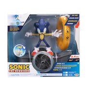 Sonic The Hedgehog Speed RC Skateboard Vehicle with Gold Ring Controller by JAKKS Pacific