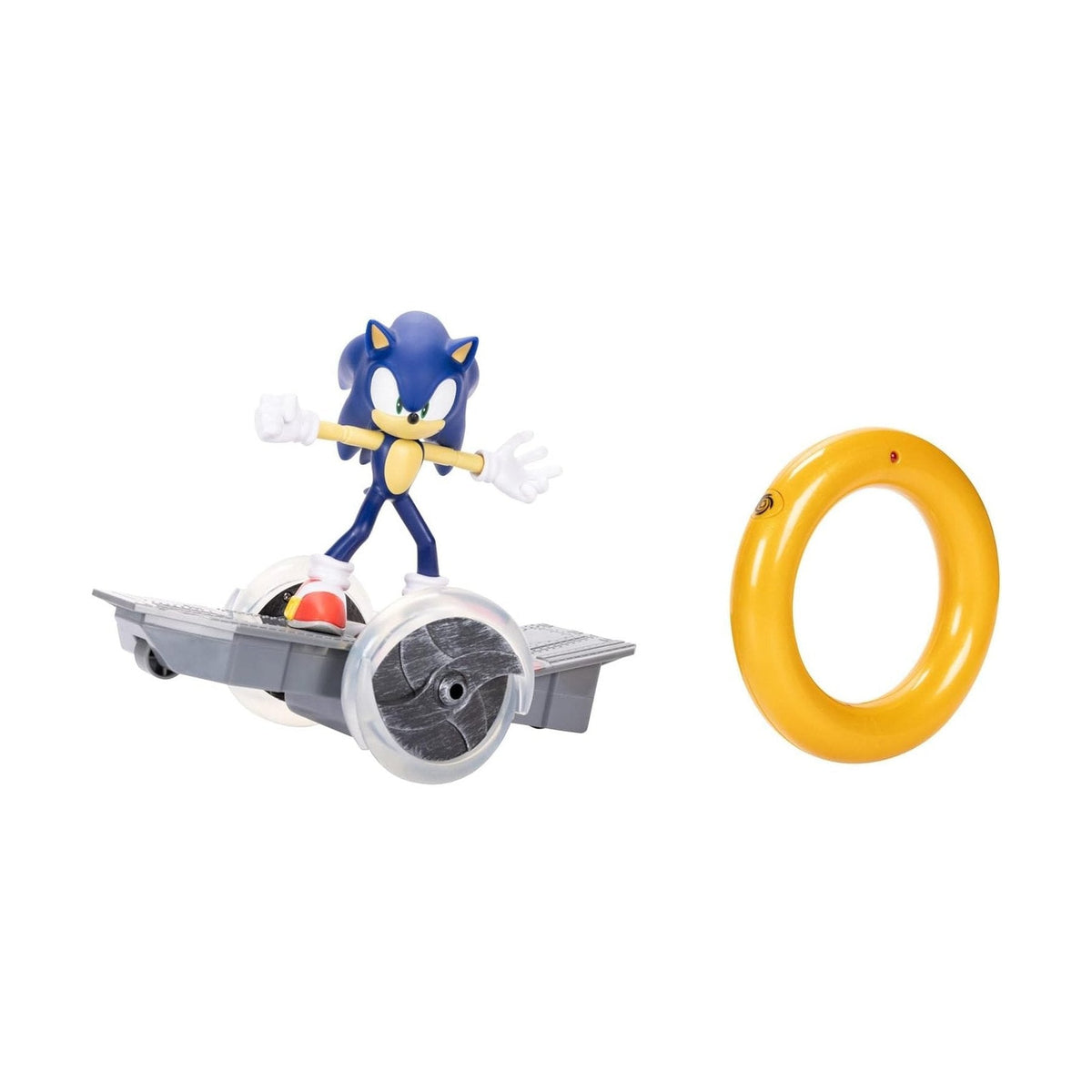 Sonic The Hedgehog Speed RC Skateboard Vehicle with Gold Ring Controller by JAKKS Pacific