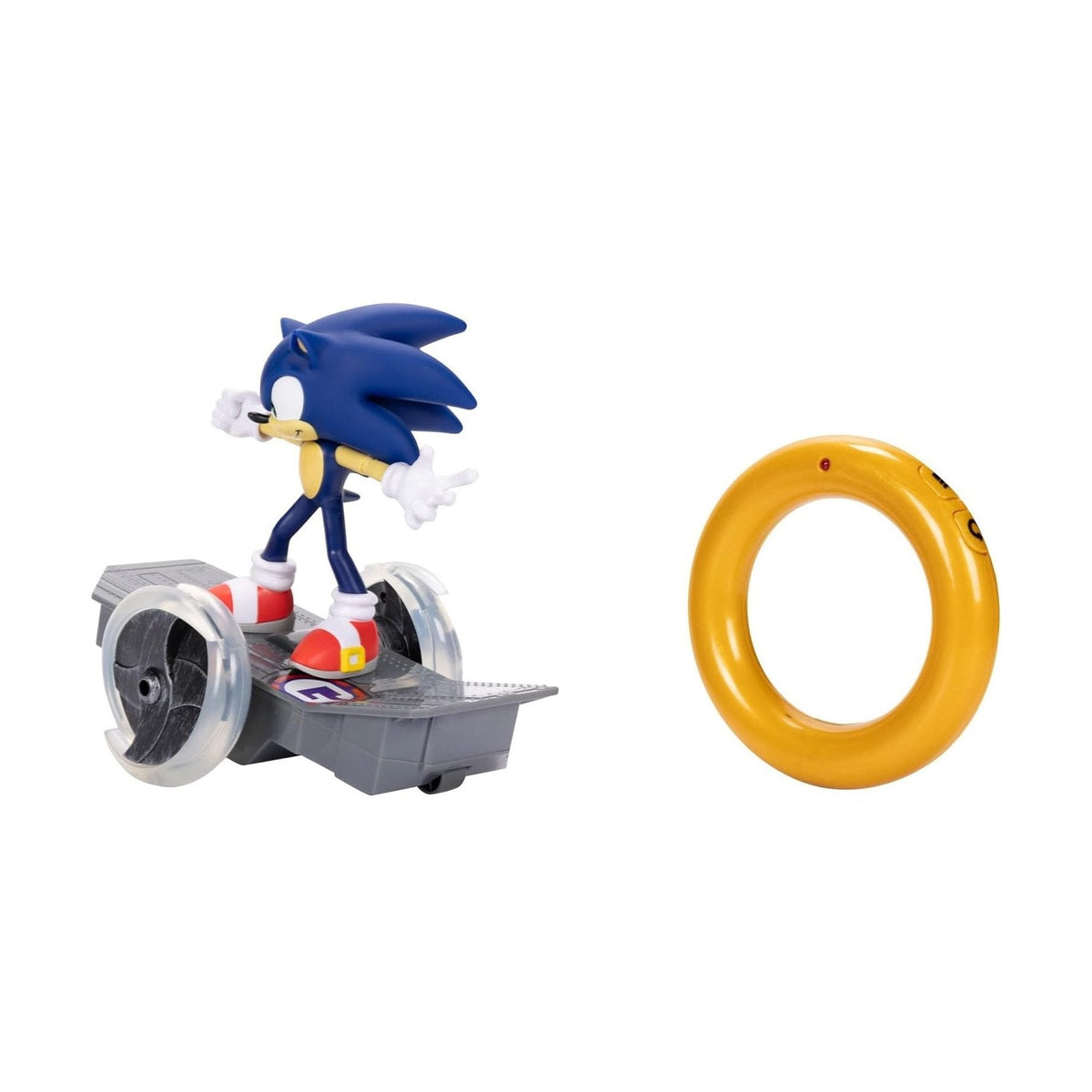 Sonic The Hedgehog Speed RC Skateboard Vehicle with Gold Ring Controller by JAKKS Pacific