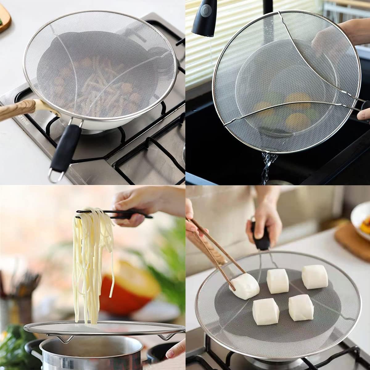 Stainless Steel Screen Splatter Set -1 Set of 3