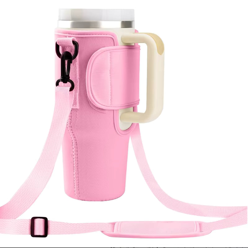 Stanley Bottle Cup Carrier Bag with Pocket