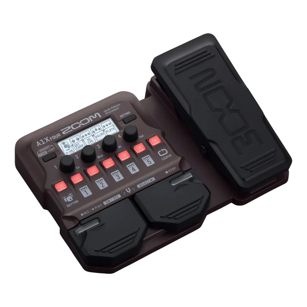 Zoom A1X Four Acoustic Multi-Effect Proceesor with Expression Pedal