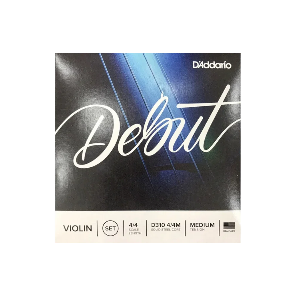 D'Addario Debut Violin String 4/4 - Medium D310
