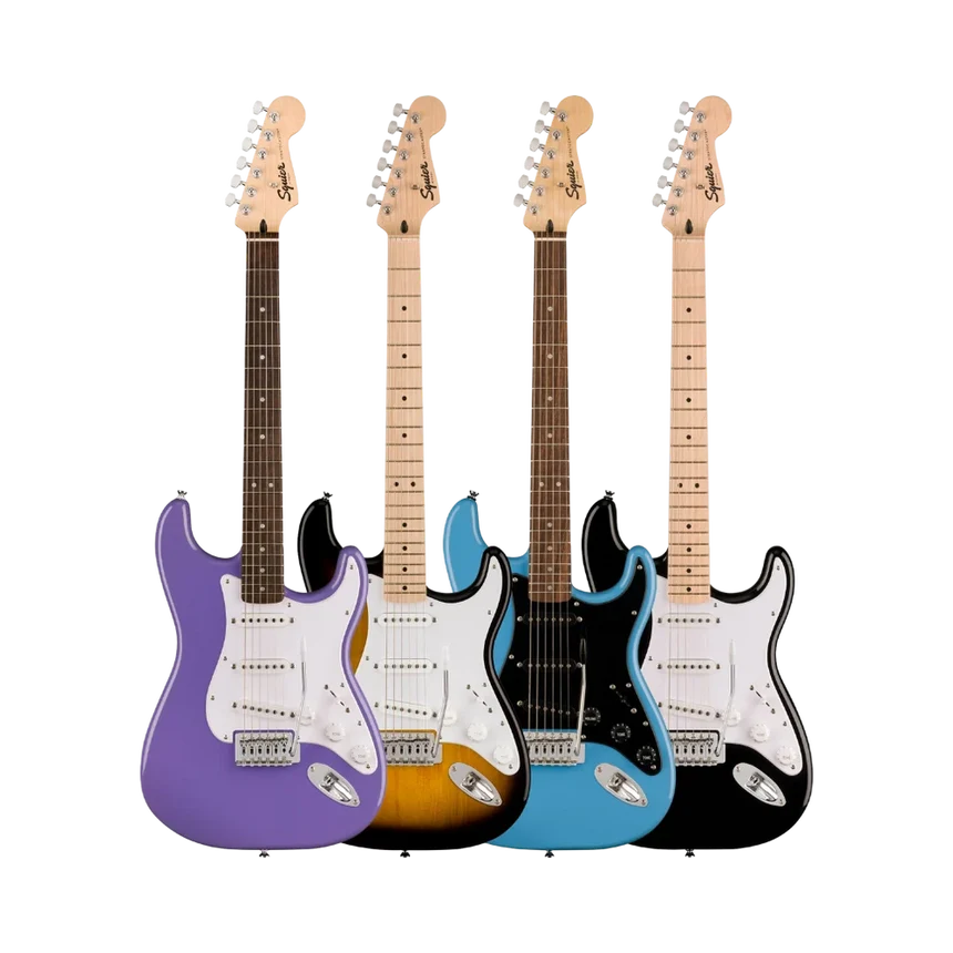 Fender, Squier Sonic Stratocaster SSS Electric Guitar (Multiple Colors Available)