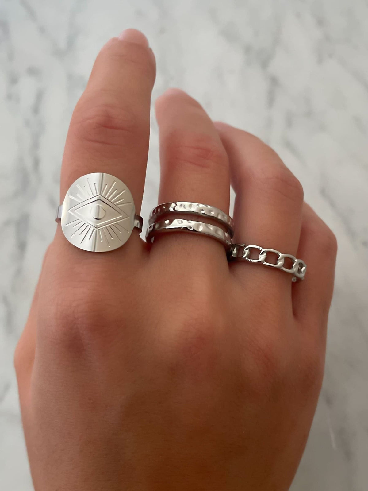 Chain Adjustable Ring