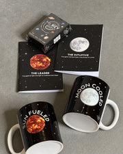 Sun & Moon Double Set - 2 Notebooks, 2 Mugs, 1 Game