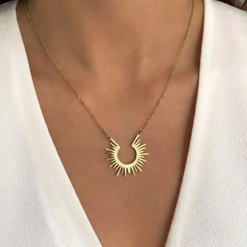 Sun Ray Set Gold - 2 Pieces