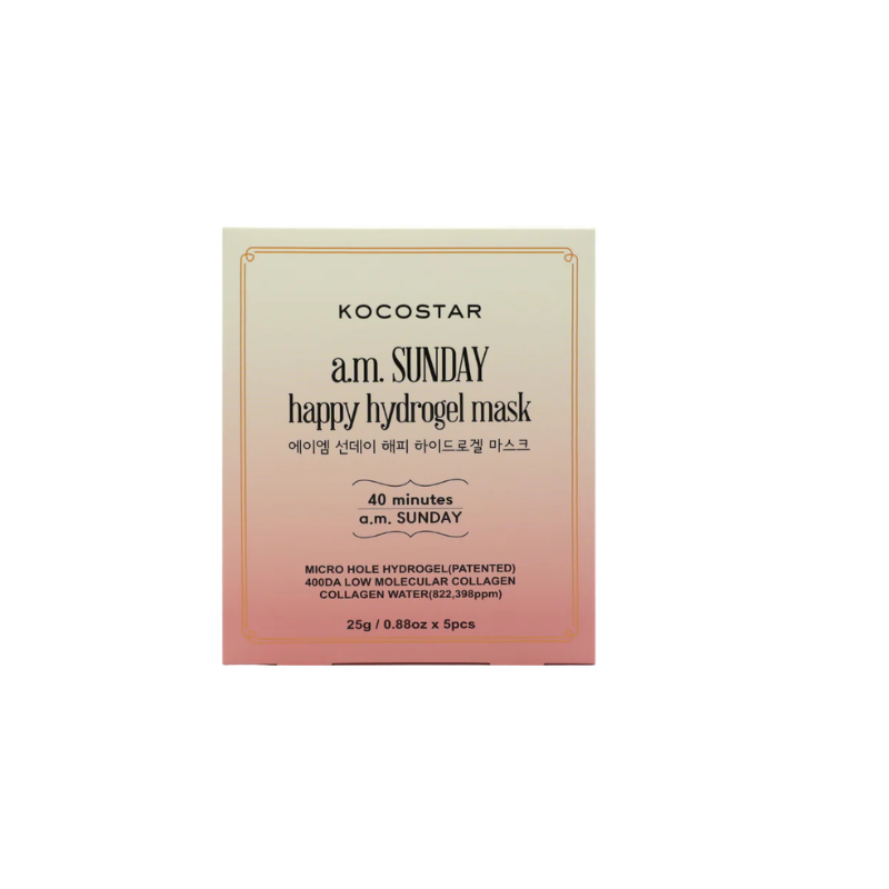 Kocostar Sunday Happy Hydrogel Face Mask