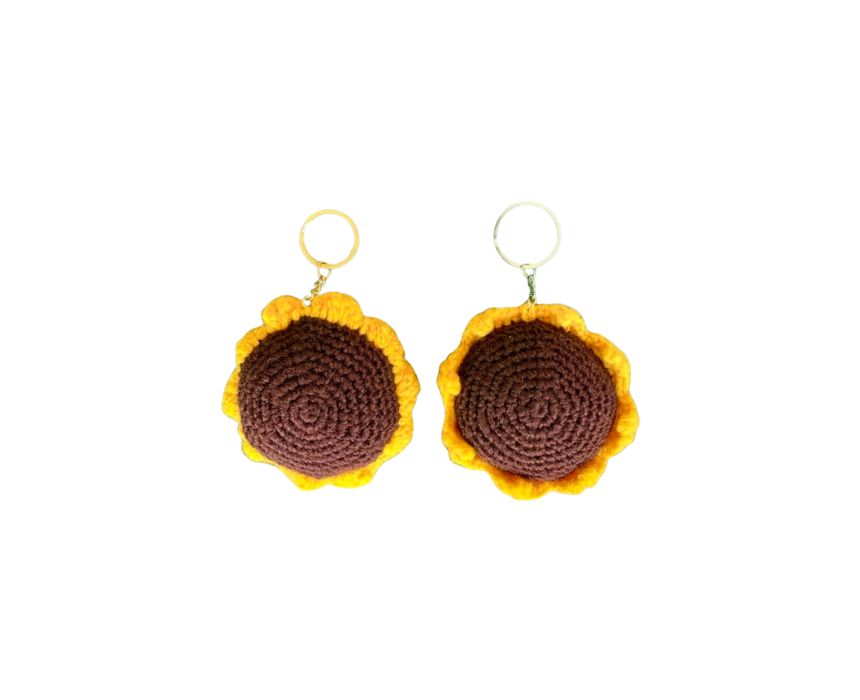 Sunflower Keychain Set