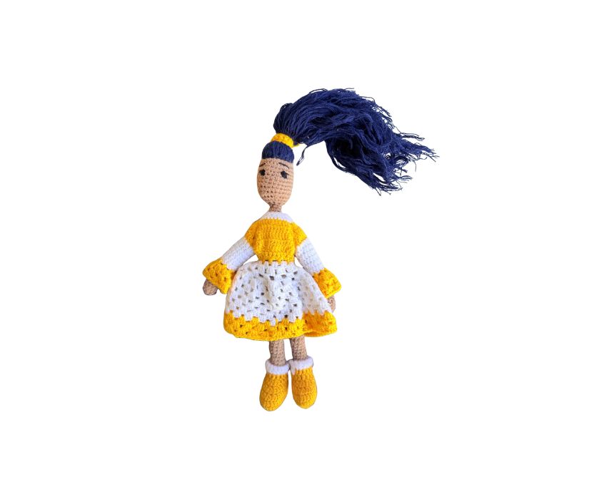Sunlit Skye Crochet Doll
