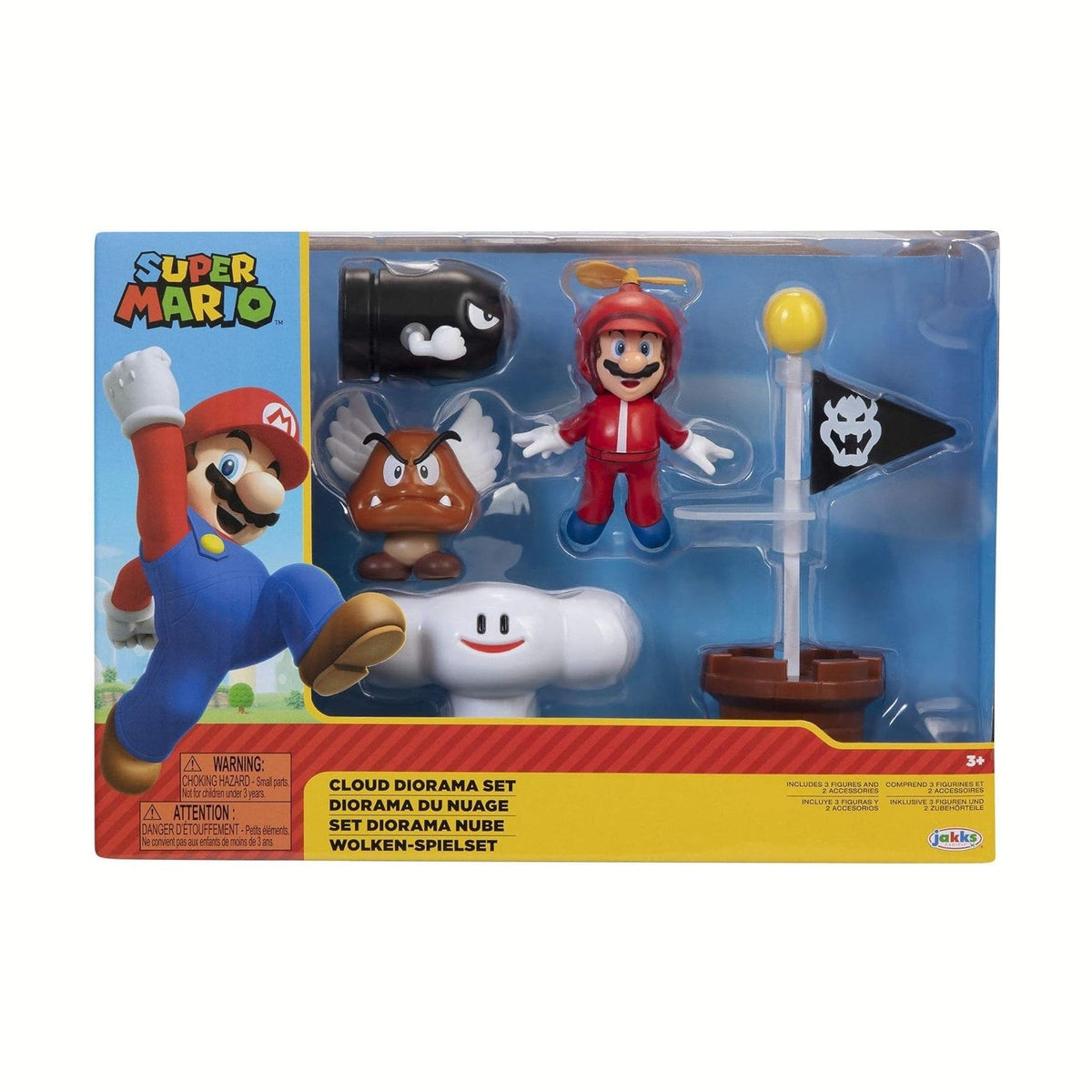 Super Mario Cloud Diorama Set by JAKKS Pacific