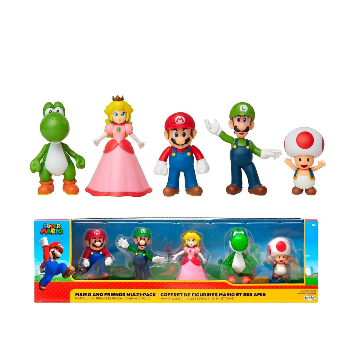 Super Mario Figure Multi 5Pack by JAKKS Pacific