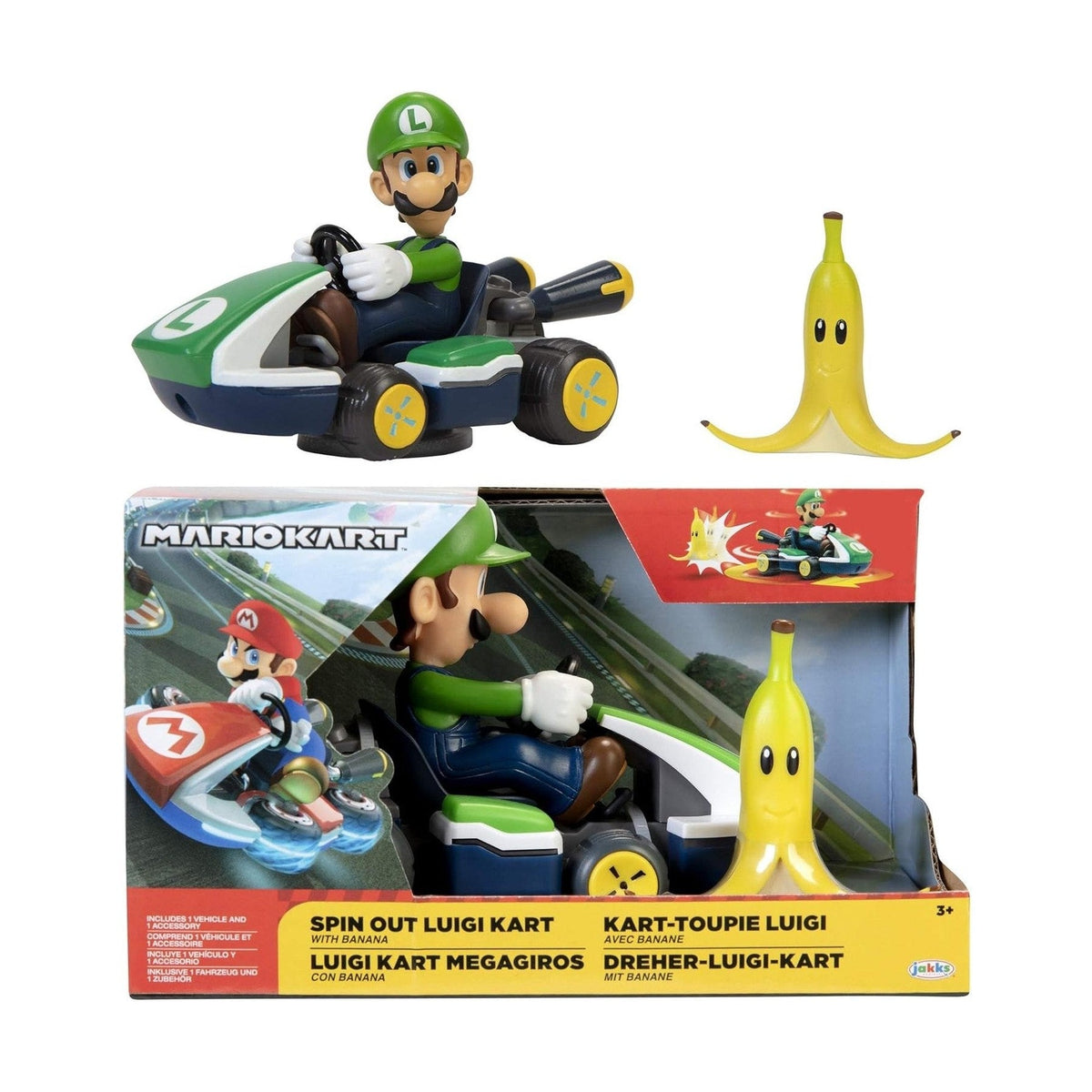 Super Mario Spin Out Mariokart by JAKKS Pacific