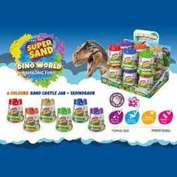 Super Sand Castle Jar Assorted by TOY-FUN