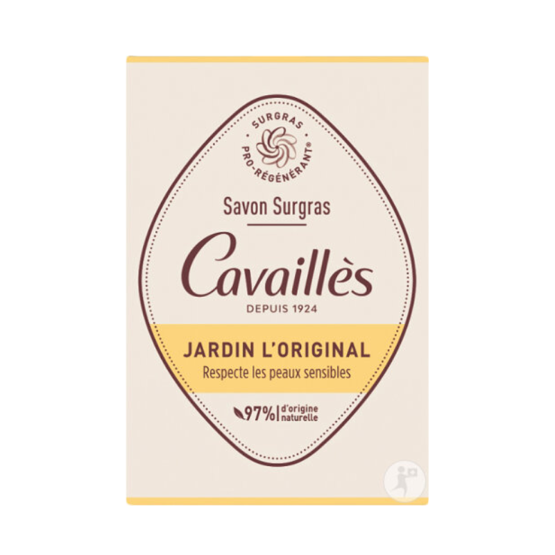 Cavailles Extra‑Mild Surgras Soap Green Almond