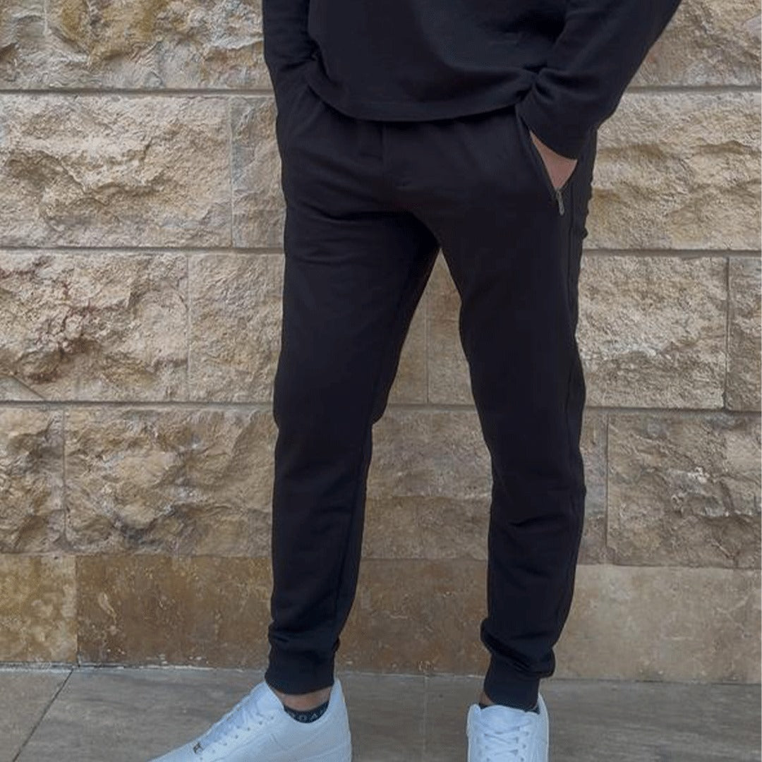 Full Black Sweatpants Men